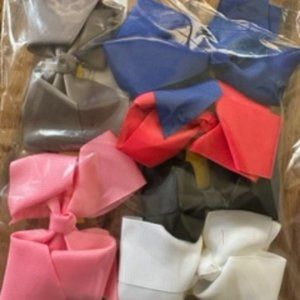 Bundle of (6) 4" Boutique Bows - Variety of Colors   B8206  Handmade NWT Boutiqu